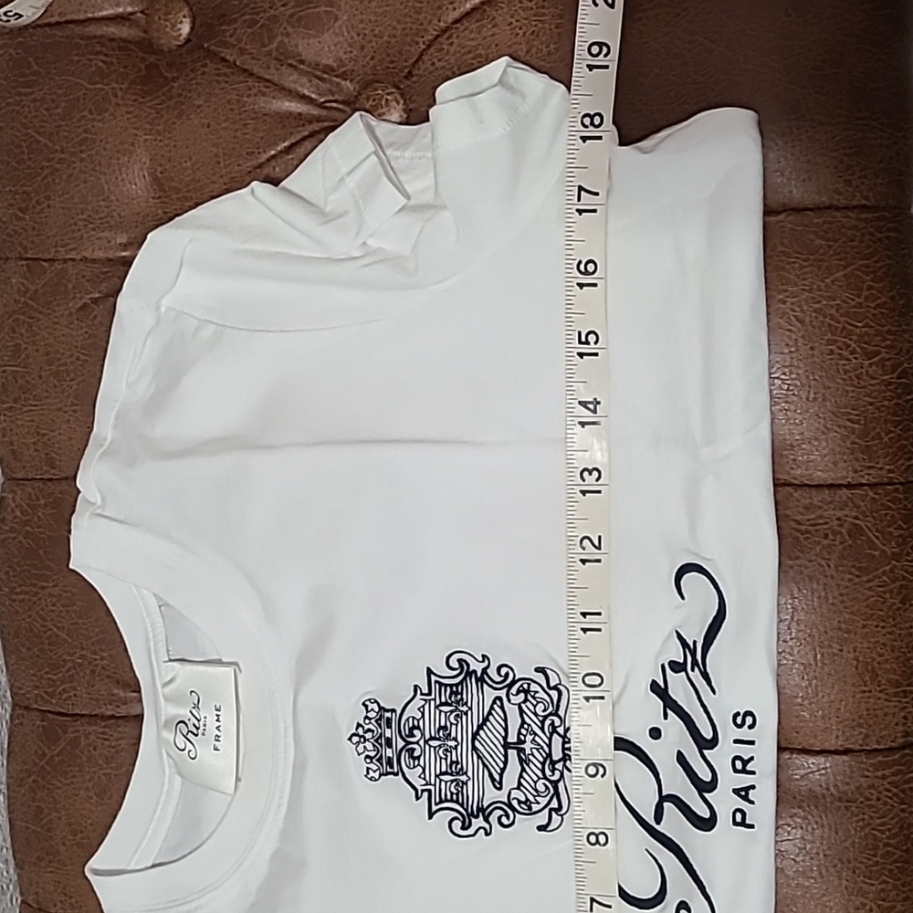 Frame x Ritz Paris Solid Baby Tee - Picture 9 of 10